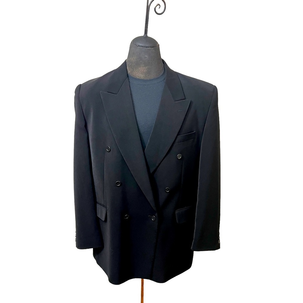 Midtown man dress jacket size 46L double breasted.☑️